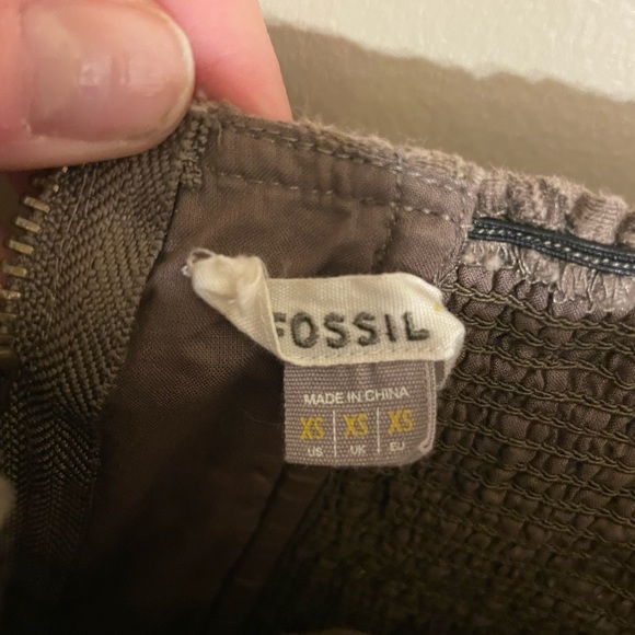 Strapless dress with pockets - Picture 4 of 6